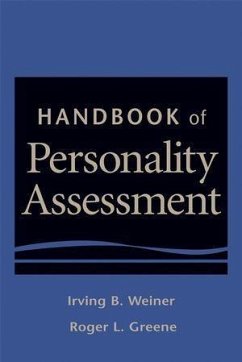 Handbook of Personality Assessment (eBook, PDF) - Weiner, Irving B.; Greene, Roger L.