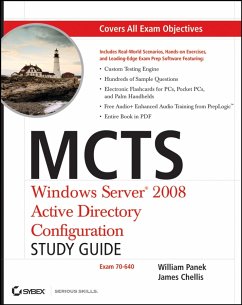 MCTS Windows Server 2008 Active Directory Configuration Study Guide (eBook, PDF) - Panek, William; Chellis, James