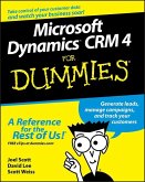 Microsoft Dynamics CRM 4 For Dummies (eBook, PDF)