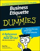 Business Etiquette For Dummies (eBook, PDF)