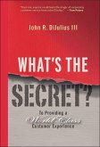 What's the Secret? (eBook, PDF)