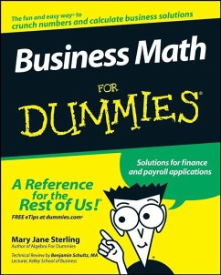 Business Math For Dummies (eBook, PDF) - Sterling, Mary Jane
