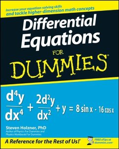 Differential Equations For Dummies (eBook, PDF) - Holzner, Steven