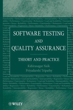 Software Testing and Quality Assurance (eBook, PDF) - Naik, Sagar; Tripathy, Piyu