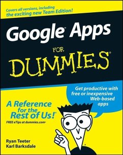 Google Apps For Dummies (eBook, PDF) - Teeter, Ryan; Barksdale, Karl