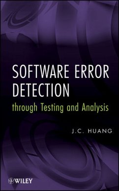 Software Error Detection through Testing and Analysis (eBook, PDF) - Huang, J. C.