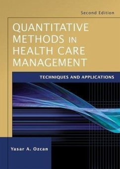 Quantitative Methods in Health Care Management (eBook, PDF) - Ozcan, Yasar A.