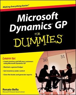 Microsoft Dynamics GP For Dummies (eBook, ePUB) - Bellu, Renato