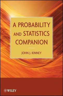 A Probability and Statistics Companion (eBook, PDF) - Kinney, John J.