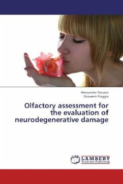 Olfactory assessment for the evaluation of neurodegenerative damage