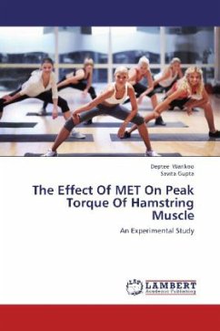 The Effect Of MET On Peak Torque Of Hamstring Muscle - Warikoo, Deptee;Gupta, Savita