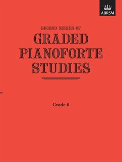 Cover Graded Pianoforte Studies, Second Series, Grade 6
