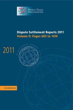 Cover Dispute Settlement Reports 2011