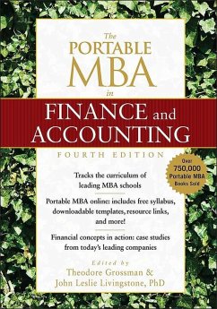 The Portable MBA in Finance and Accounting (eBook, PDF) - Grossman, Theodore; Livingstone, John Leslie