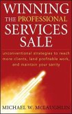 Winning the Professional Services Sale (eBook, ePUB)