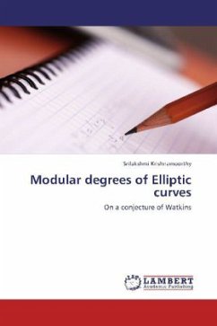 Modular degrees of Elliptic curves - Krishnamoorthy, Srilakshmi