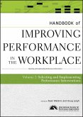 Handbook of Improving Performance in the Workplace, Volume 2, The Handbook of Selecting and Implementing Performance Interventions (eBook, PDF)