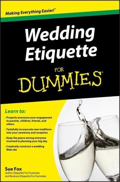 Wedding Etiquette For Dummies (eBook, PDF) - Fox, Sue