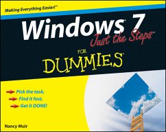 Windows 7 Just the Steps For Dummies (eBook, PDF) - Muir, Nancy C.