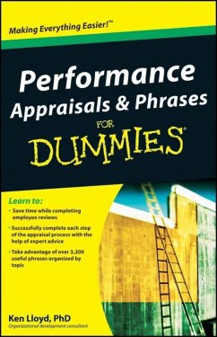 Performance Appraisals and Phrases For Dummies (eBook, PDF) - Lloyd, Ken