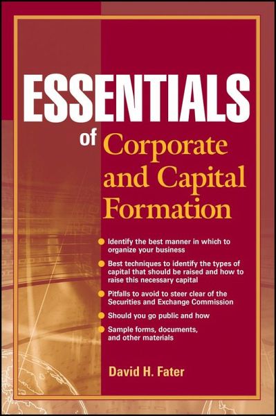 Essentials of Corporate and Capital Formation (eBook, PDF)