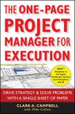The One-Page Project Manager for Execution (eBook, PDF)