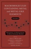 Macromolecules Containing Metal and Metal-Like Elements, Volume 10 (eBook, PDF)