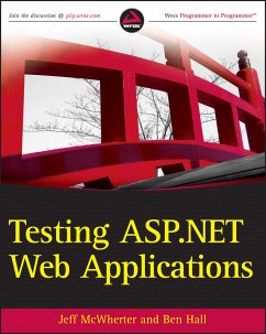 Testing ASP.NET Web Applications (eBook, PDF) - Mcwherter, Jeff; Hall, Ben