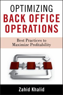 Optimizing Back Office Operations (eBook, PDF) - Khalid, Zahid