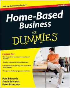 Home-Based Business For Dummies (eBook, PDF) - Edwards, Paul; Edwards, Sarah; Economy, Peter