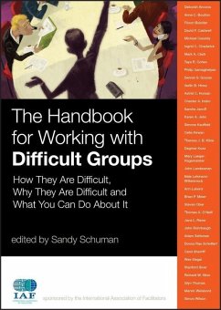 The Handbook for Working with Difficult Groups (eBook, PDF) - Schuman, Sandy
