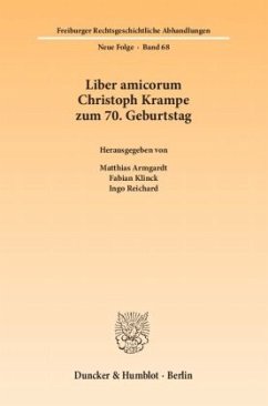 Liber amicorum Christoph Krampe zum 70. Geburtstag.