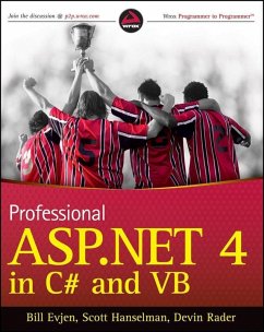 Professional ASP.NET 4 in C# and VB (eBook, ePUB) - Evjen, Bill; Hanselman, Scott; Rader, Devin