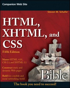 HTML, XHTML, and CSS Bible (eBook, PDF) - Schafer, Steven M.