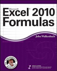 Excel 2010 Formulas (eBook, ePUB) - Walkenbach, John