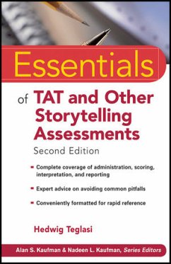 Essentials of TAT and Other Storytelling Assessments (eBook, ePUB) - Teglasi, Hedwig