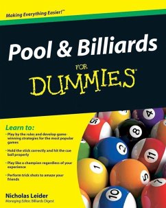 Pool and Billiards For Dummies (eBook, ePUB) - Leider, Nicholas