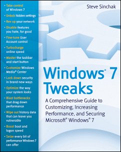 Windows 7 Tweaks (eBook, ePUB) - Sinchak, Steve