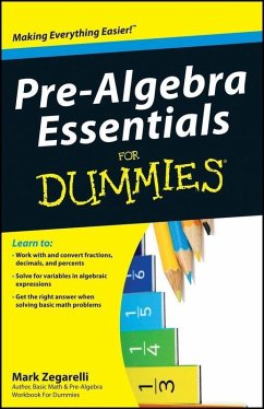Cover Pre-Algebra Essentials For Dummies (eBook, ePUB)