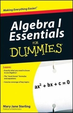 Cover Algebra I Essentials For Dummies (eBook, PDF)