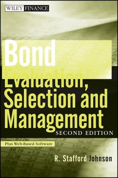 Bond Evaluation, Selection, and Management (eBook, ePUB) - Johnson, R. Stafford