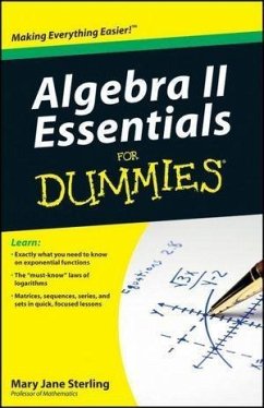 Cover Algebra II Essentials For Dummies (eBook, ePUB)