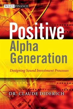 Positive Alpha Generation (eBook, PDF) - Diderich, Claude