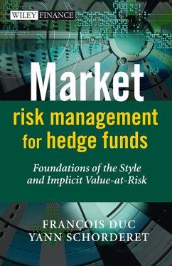 Market Risk Management for Hedge Funds (eBook, PDF) - Duc, Francois; Schorderet, Yann