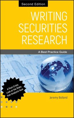 Writing Securities Research (eBook, PDF) - Bolland, Jeremy