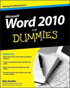 Word 2010 For Dummies (eBook, PDF) - Gookin, Dan