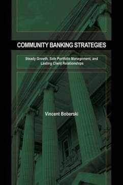 Community Banking Strategies (eBook, PDF) - Boberski, Vince