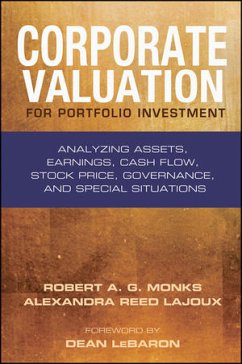 Corporate Valuation for Portfolio Investment (eBook, PDF) - Monks, Robert A. G.; Lajoux, Alexandra Reed