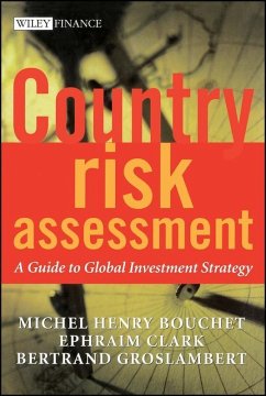 Country Risk Assessment (eBook, PDF) - Bouchet, Michel Henry; Clark, Ephraim; Groslambert, Bertrand