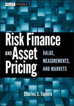 Risk Finance and Asset Pricing (eBook, ePUB) - Tapiero, Charles S.